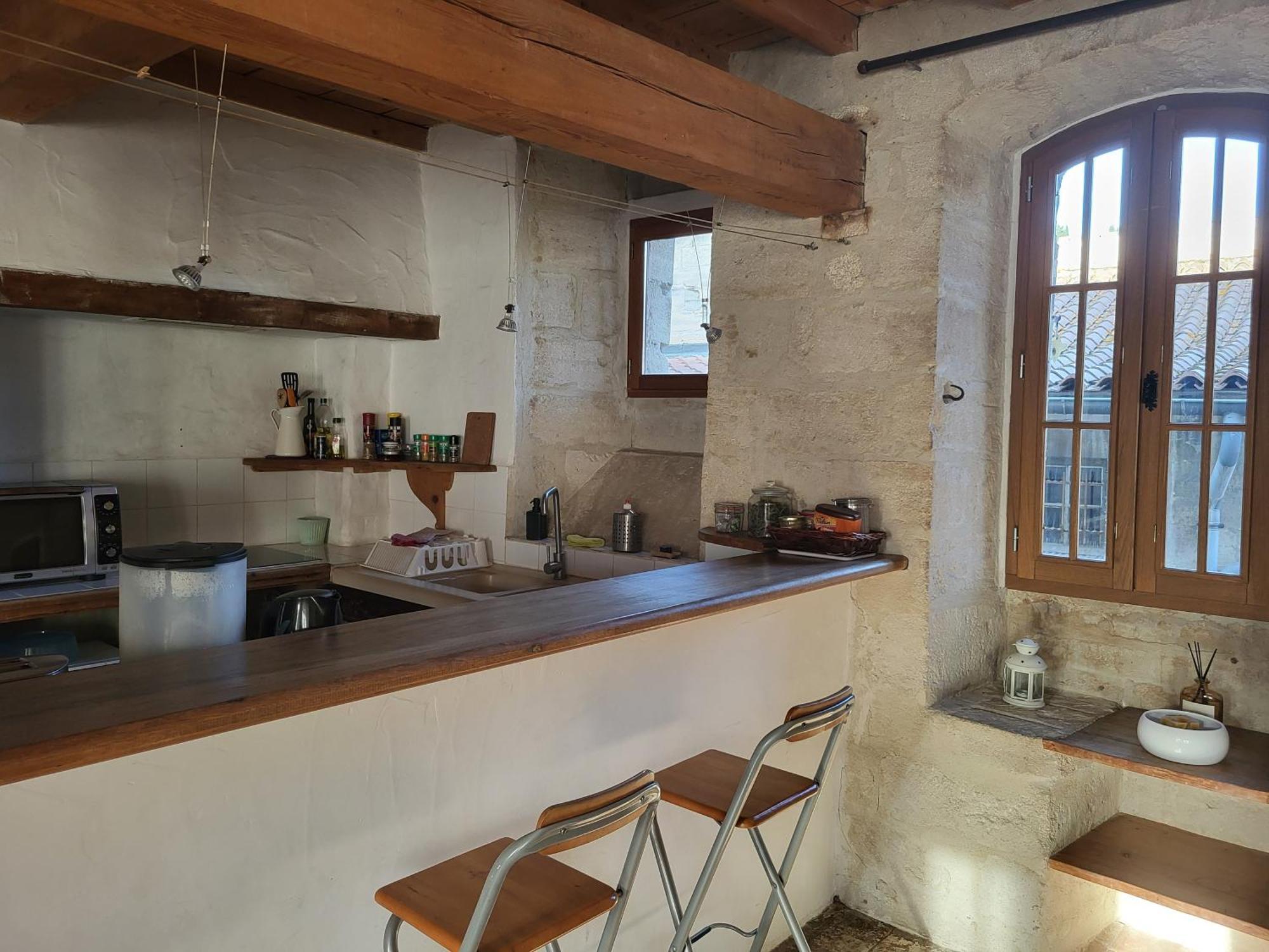 Maison Atypique Coeur De Village Historique Villeneuve-lès-Avignon Exterior foto
